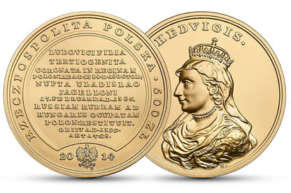 500 zł Skarby Stanisława Augusta – Jadwiga 2014