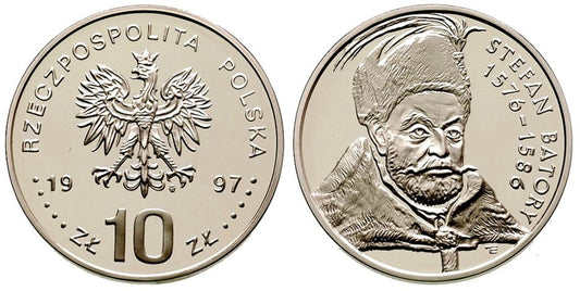 10 zł Stefan Batory popiersie 1997