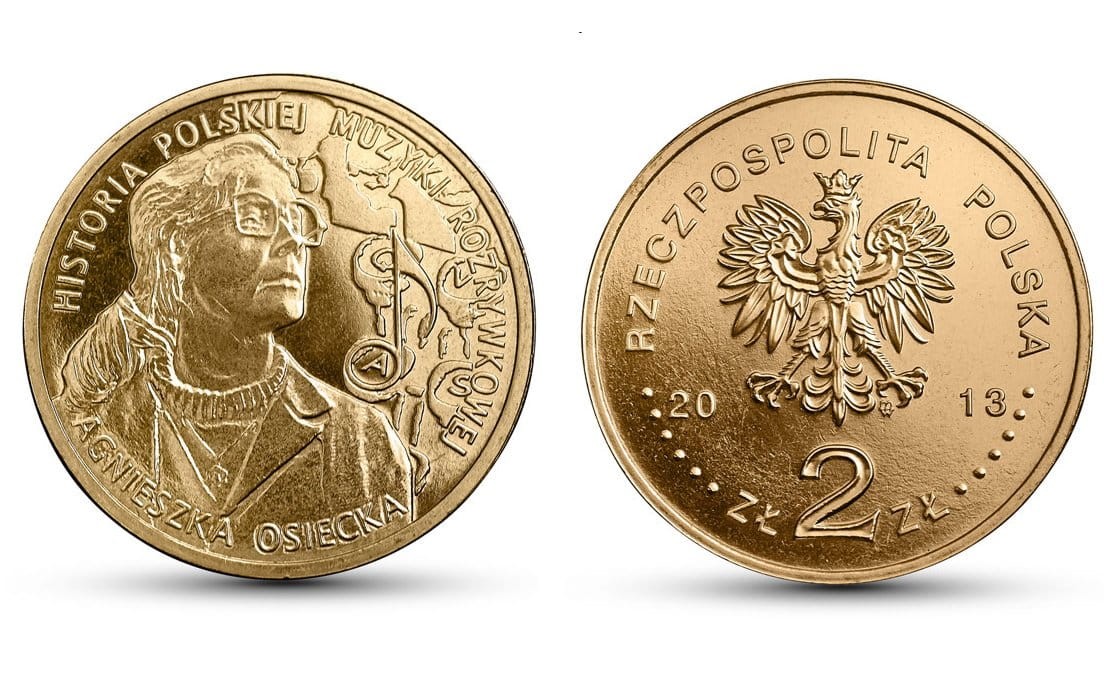 2 zł Agnieszka Osiecka 2013