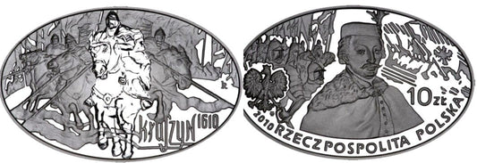 10 zł Wielkie Bitwy - Kłuszyn 2010