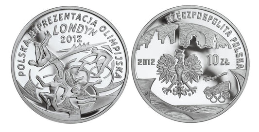 10 zł Polska Reprezentacja Olimpijska Londyn 2012
