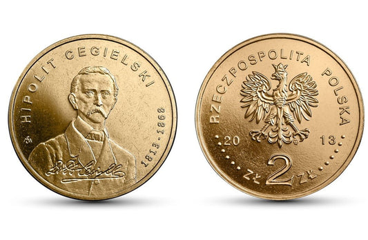 2 zł 200-lecie urodzin Hipolita Cegielskiego 2013