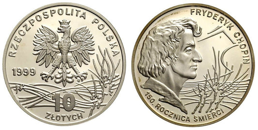 10 zł Fryderyk Chopin 1999