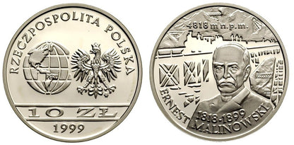 10 zł Ernest Malinowski 1999