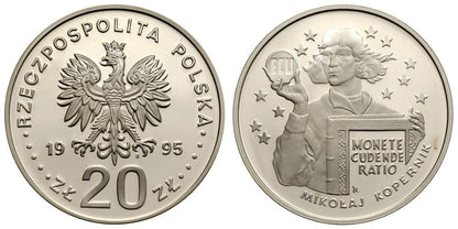 20 zł Mikołaj Kopernik - ECU 1995