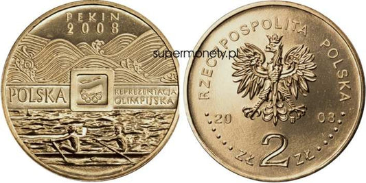 2 zł Olimpiada w Pekinie 2008