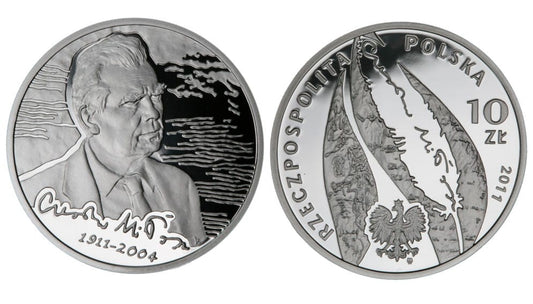 10 zł Czesław Miłosz 2011