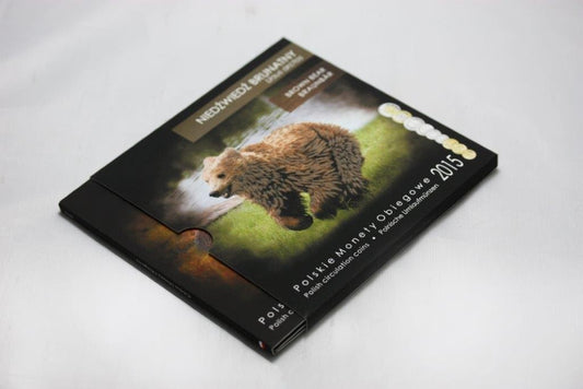 Polskie monety obiegowe  Niedźwiedź x 9 2015