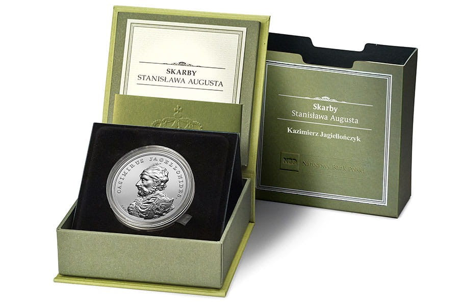 50 zł Skarby Stanisława Augusta – Kazimierz Jagiellończyk  2015