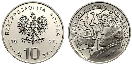 10 zł Paweł E. Strzelecki 1997