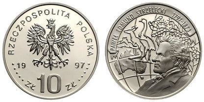10 zł Paweł E. Strzelecki 1997