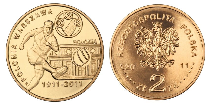 2 zł Polonia Warszawa 2011