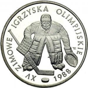 500 zł XV Zimowe I.O. Calgary 1987