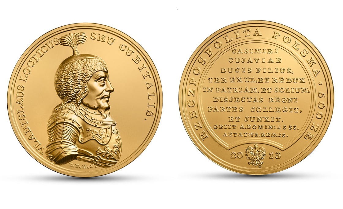 500 zł Skarby Stanisława Augusta – Władysław Łokietek  2013