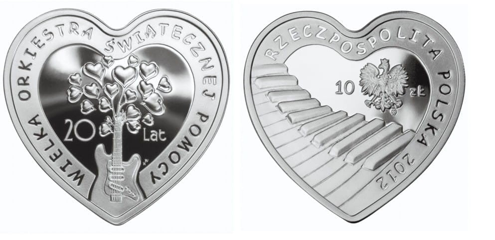 10 zł 20 lat WOŚP 2012