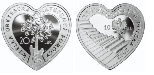 10 zł 20 lat WOŚP 2012