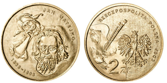 2 zł Jan Matejko 2002
