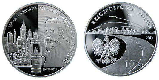 10 zł Przemysł naftowy 2003