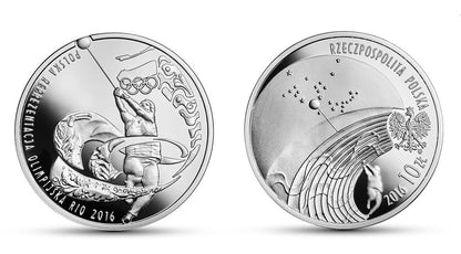 10 zł Polska Reprezentacja Olimpijska Rio de Janeiro 2016