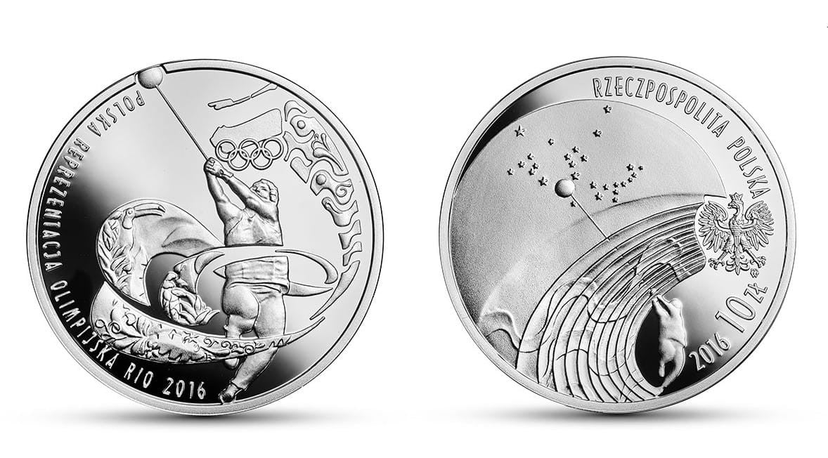 10 zł Polska Reprezentacja Olimpijska Rio de Janeiro 2016