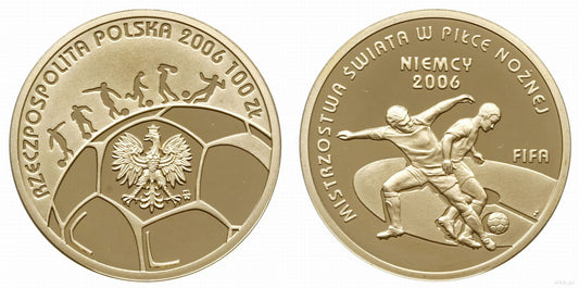 100 zł Mistrzostwa Świata w Piłce Nożnej, Niemcy 2006