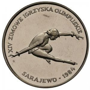 200 zł XIV Zimowe I.O. Sarajewo 1984