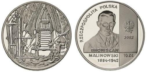 10 zł Bronisław Malinowski 2002