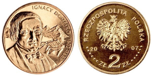 2 zł Ignacy Domeyko 2007