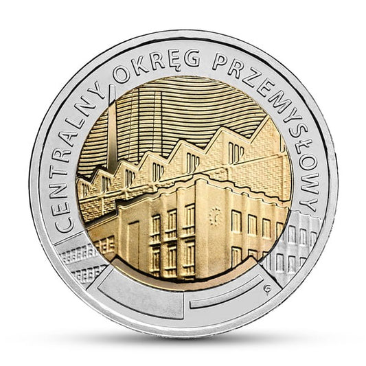 5 zł Centralny Okręg Przemysłowy 2017 nr 8