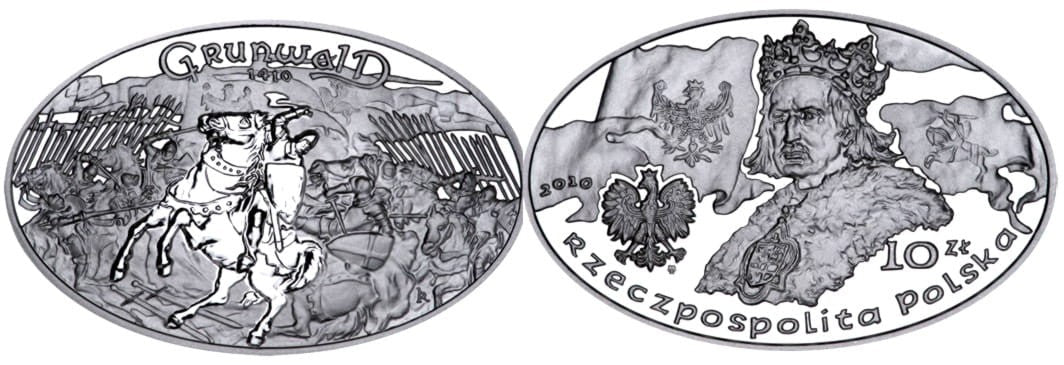 10 zł Wielkie Bitwy - Grunwald 2010