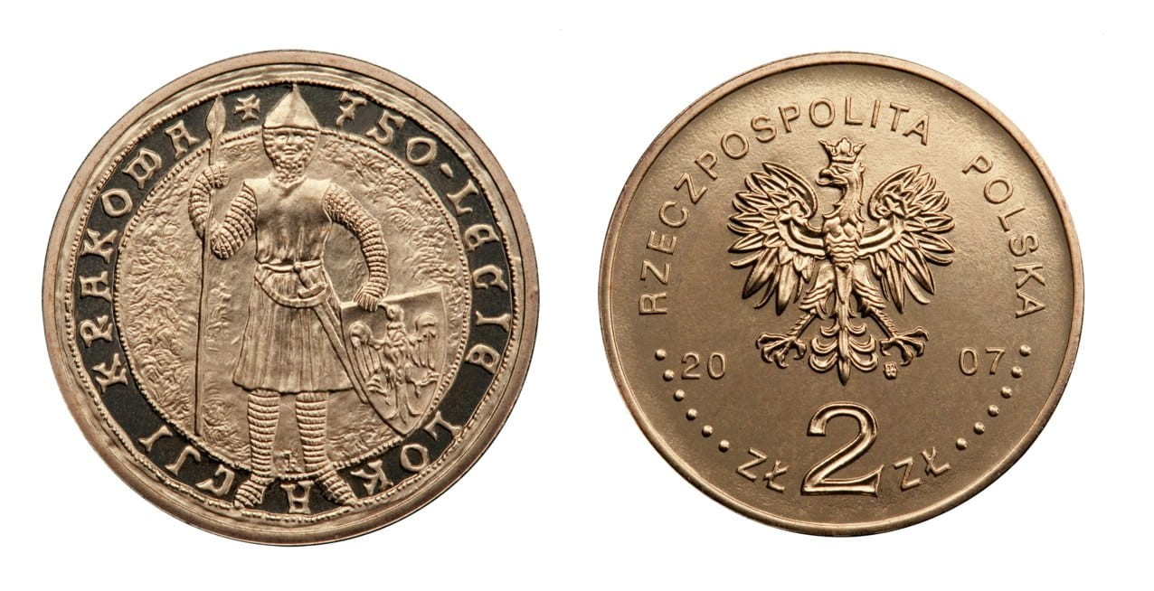 2 zł 750-lecie lokacji Krakowa 2007