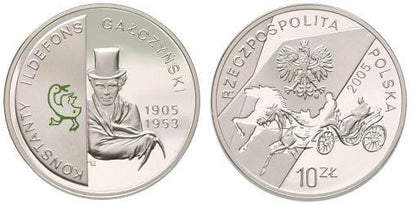 10 zł Konstanty I. Gałczyński 2005