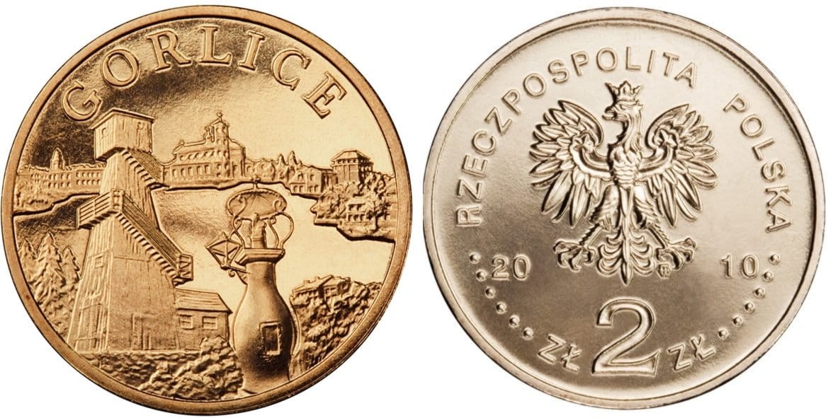 2 zł Miasta w Polsce - Gorlice 2010