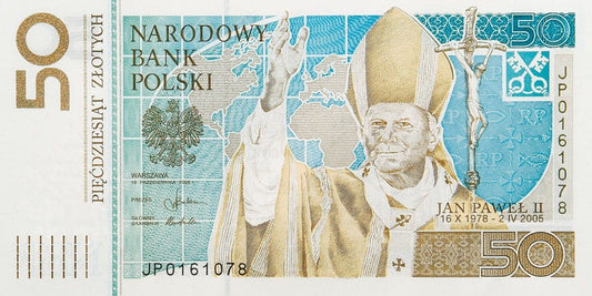 50 zł Jan Paweł II 2006 P-178