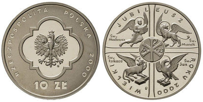 10 zł Wielki Jubileusz 2000