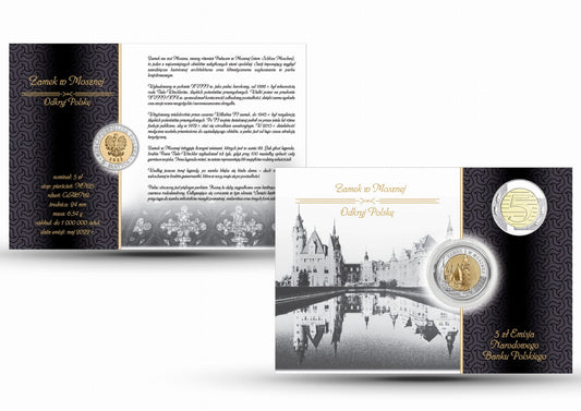 Blister Zamek w Mosznej 2022 nr 15 + kapsel