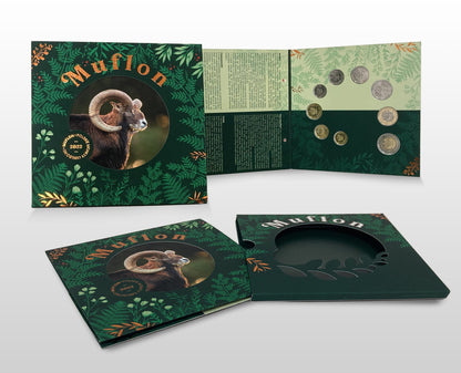 Polskie monety obiegowe Muflon w blistrze x 9 2022